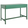 Safavieh Esther 2 Drawer Iron and Wood Desk  in Turquoise