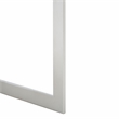 Safavieh Enzo 2 Drawer Wood Mirrored Desk in Silver / Mirror