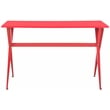 Safavieh Chapman Wood and Iron Desk in Red
