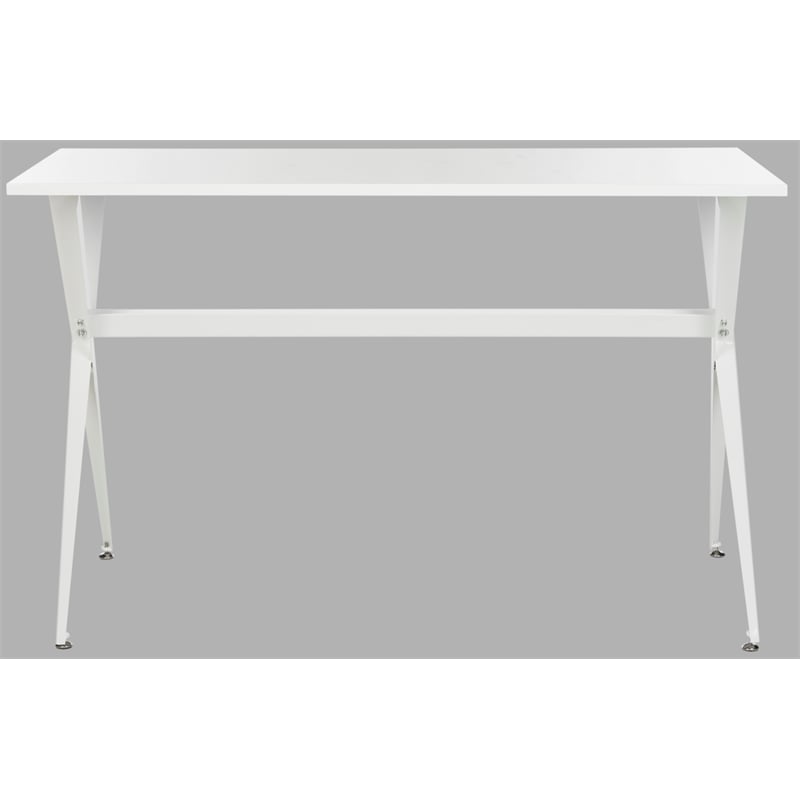 Safavieh Chapman Wood and Iron Desk in White