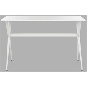 Safavieh Chapman Wood and Iron Desk in White