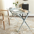 Safavieh Chapman Wood and IronDesk in Gray