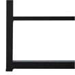 Safavieh Aba Wood and Iron Writing Desk in Black