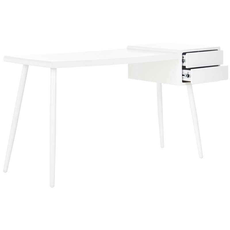 Safavieh Ferli Wood and Iron Desk in White