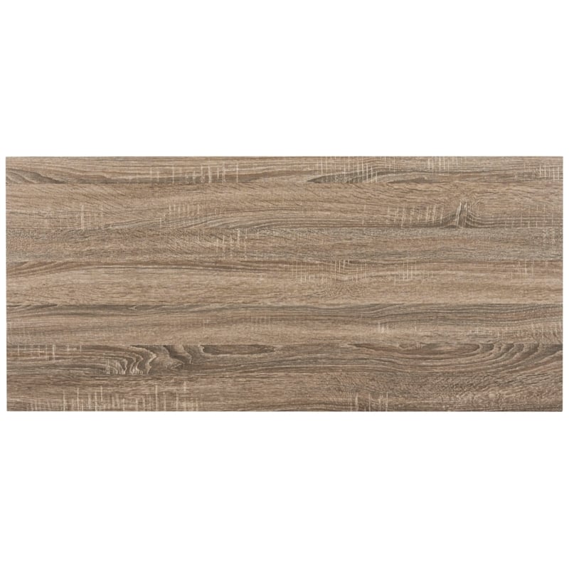 Safavieh Janison Wood Desk in Brown / Brown