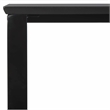 Safavieh Dalit Wood and Iron Desk in Black