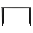 Safavieh Dalit Wood and Iron Desk in Black
