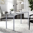 Safavieh Dalit Wood and Iron Desk in Gray
