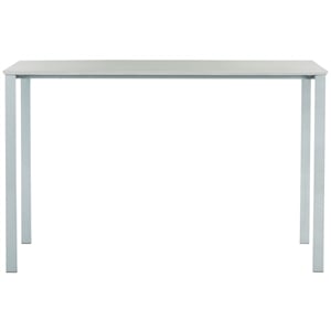 Safavieh Dalit Wood and Iron Desk in Gray