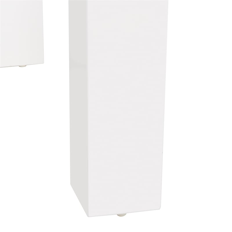 Safavieh Enos Wood and Iron Desk in White