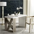 Safavieh Carlene Wood Desk in White / Oak