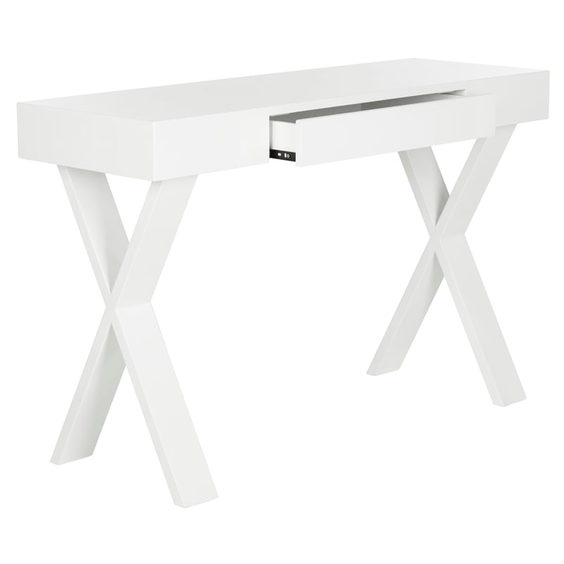 Safavieh Alessia Wood Vanity Desk in White