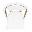 Safavieh Salcha Aluminum Side Chair  in White