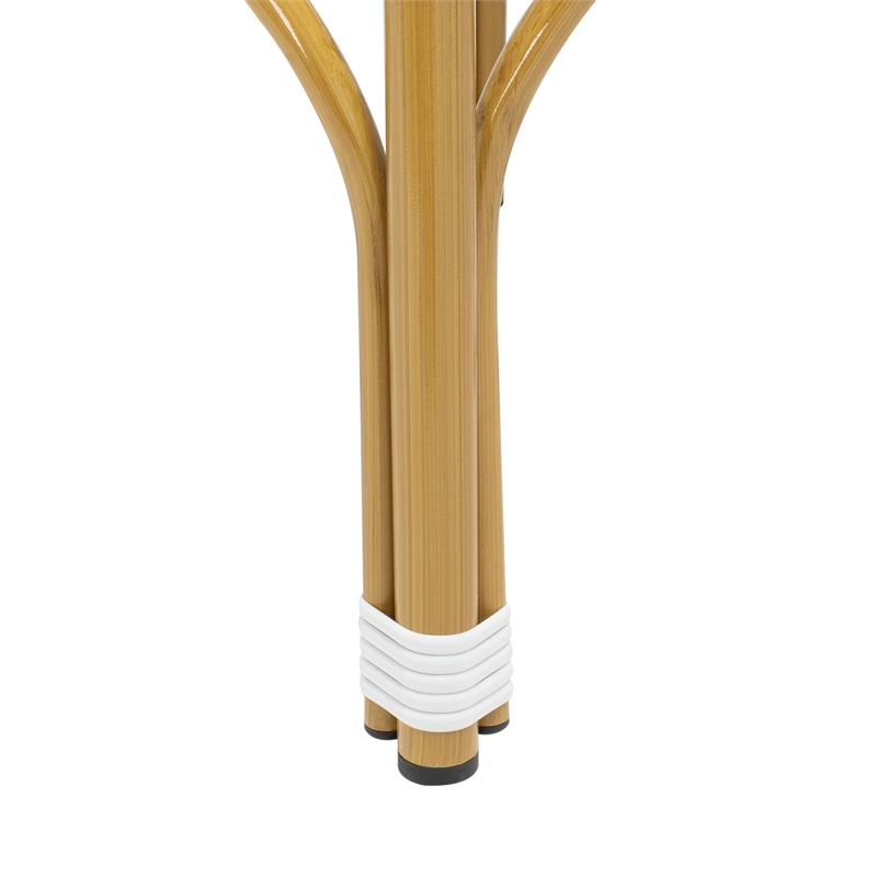 Safavieh Kipnuk Aluminum Barstool in White