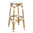 Safavieh Kipnuk Aluminum Barstool in White