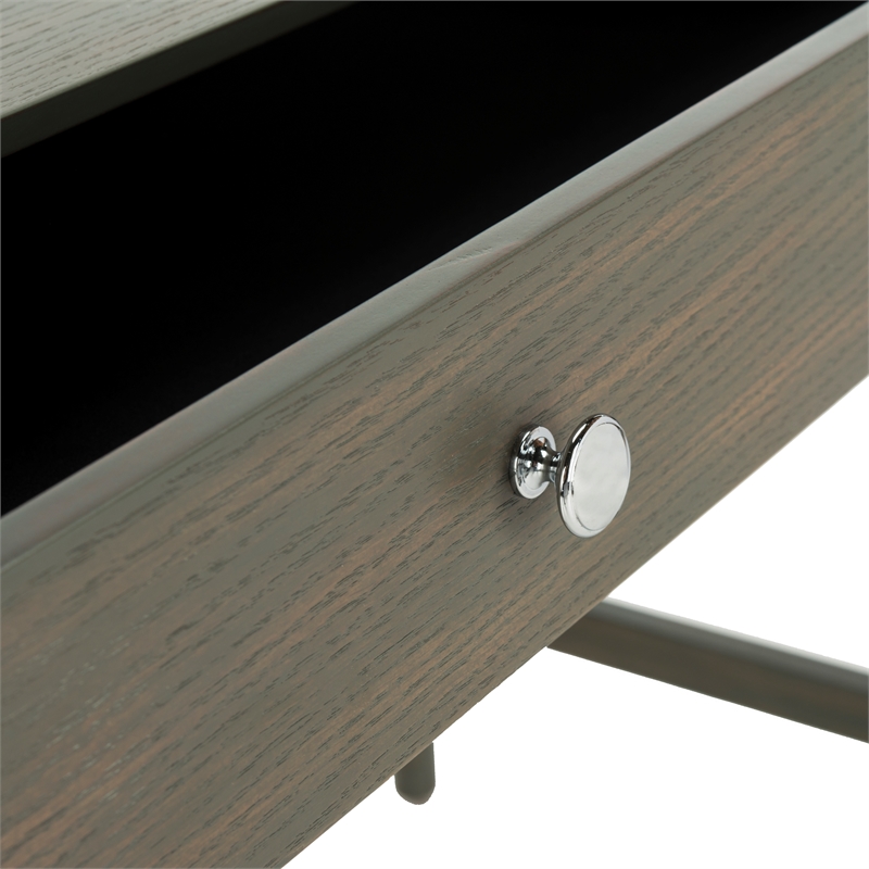 Safavieh Isadora Wood Desk in Gray