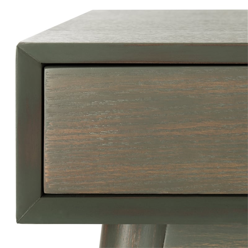 Safavieh Isadora Wood Desk in Gray