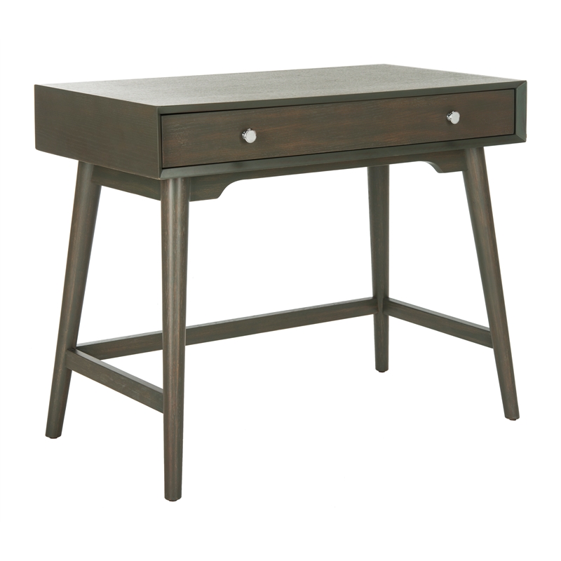 Safavieh Isadora Wood Desk in Gray