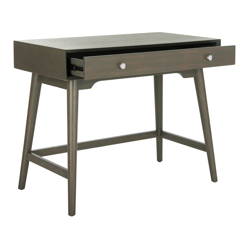 Safavieh Isadora Wood Desk in Gray