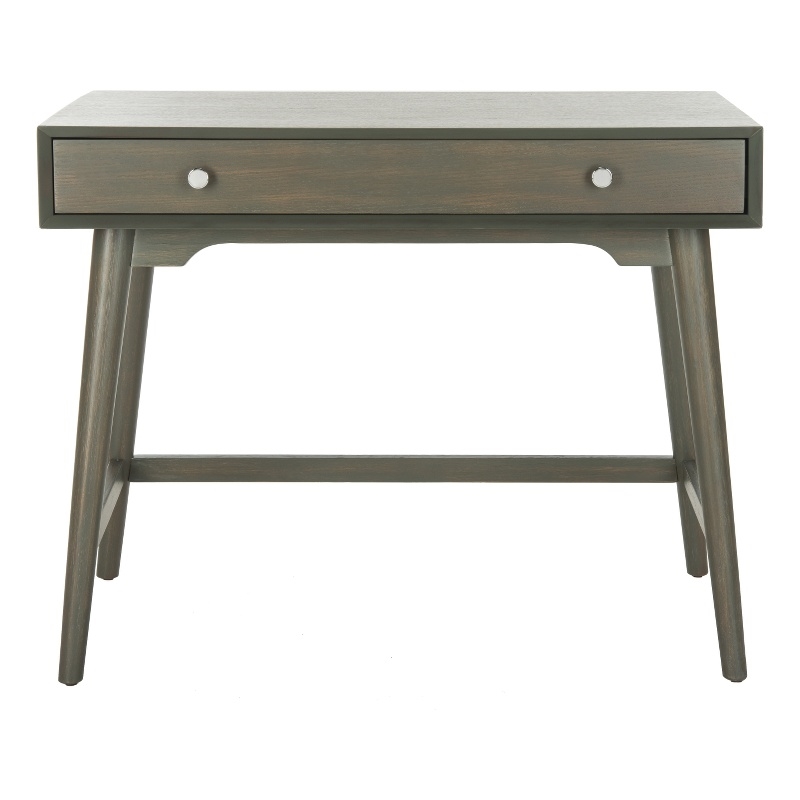 Safavieh Isadora Wood Desk in Gray