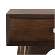 Safavieh Isadora Wood Desk in Walnut