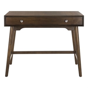 Safavieh Isadora Wood Desk in Walnut