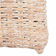 Safavieh Cabana Rattan Arm Chair in White