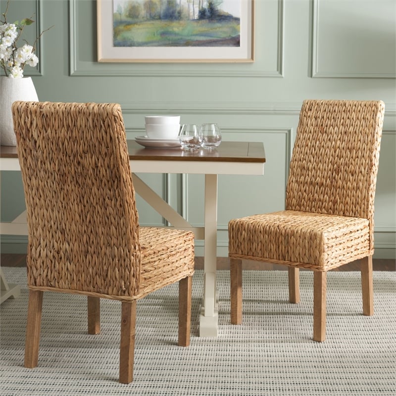 Safavieh Sanibel Wood Side Chair  in Natural / Natural