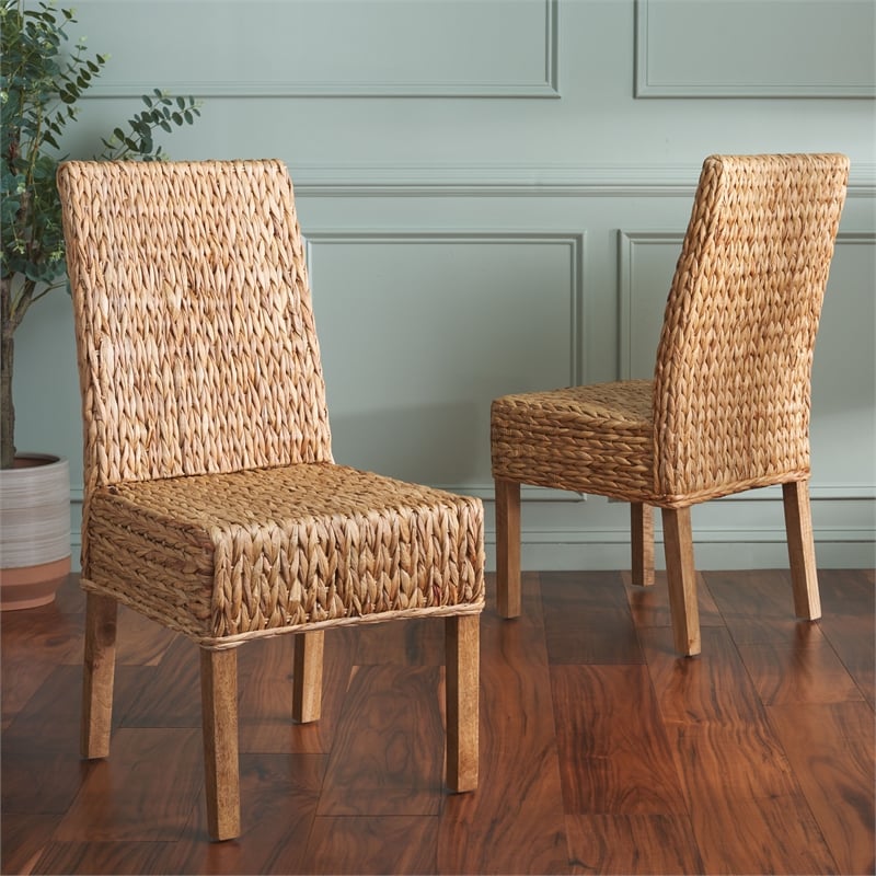 Safavieh Sanibel Wood Side Chair  in Natural / Natural