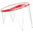 Safavieh Launchpad Iron Chair in Red / White