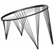 Safavieh Launchpad Iron Chair in Black / White