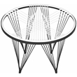 Safavieh Launchpad Iron Chair in Black / White