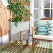 Safavieh Borsla Large Concrete Ficonstone Planter in Light Gray