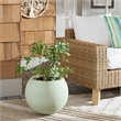 Safavieh Kenslia Ficonstone Planter Pot in Sage