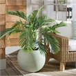 Safavieh Kenslia Large Ficonstone Planter Pot in Sage