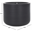 Safavieh Nardo Large Ficonstone Pot in Black