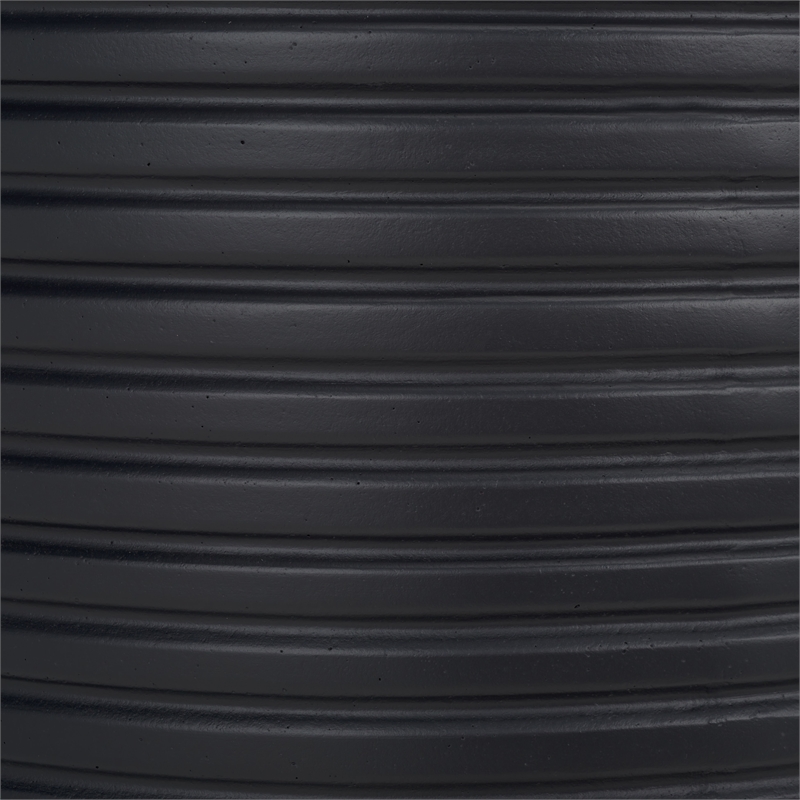 Safavieh Nardo Large Ficonstone Pot in Black