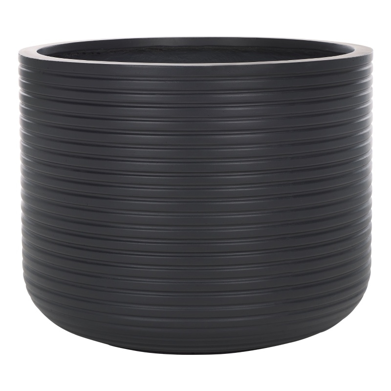 Safavieh Nardo Large Ficonstone Pot in Black