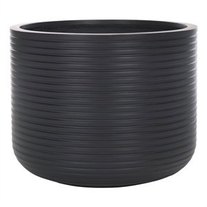 Safavieh Nardo Large Ficonstone Pot in Black