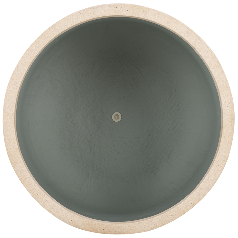Safavieh Nardo Large Ficonstone Pot in Beige