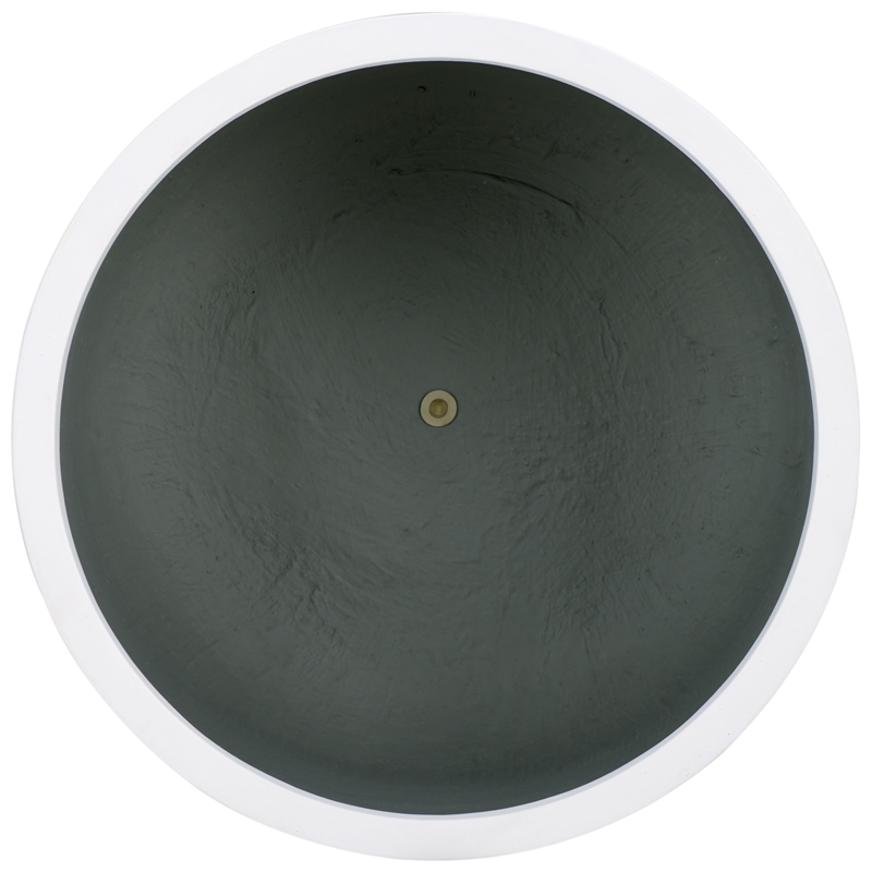 Safavieh Nardo Large Ficonstone Pot in White