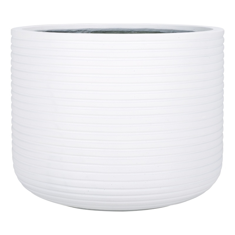 Safavieh Nardo Large Ficonstone Pot in White