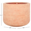 Safavieh Nardo Large Ficonstone Planter Pot in Terracotta