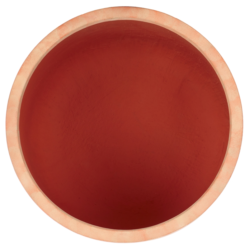 Safavieh Nardo Large Ficonstone Planter Pot in Terracotta