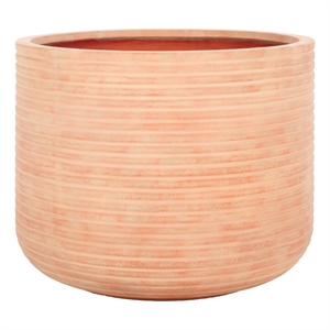 Safavieh Nardo Large Ficonstone Planter Pot in Terracotta