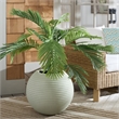 Safavieh Mora Ficonstone Planter Pot in Sage