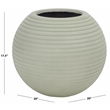 Safavieh Mora Ficonstone Planter Pot in Sage