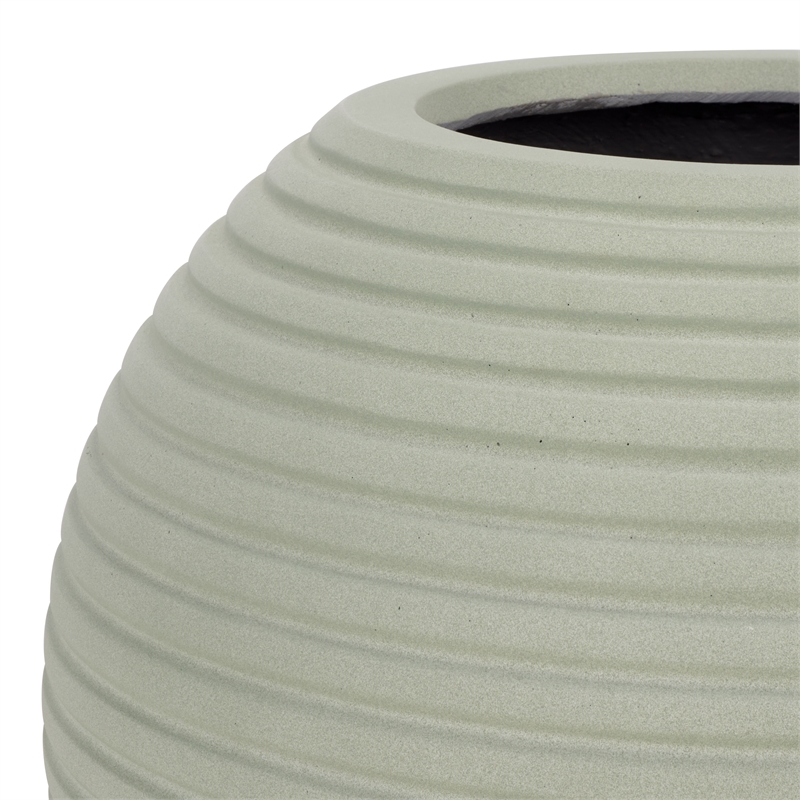 Safavieh Mora Ficonstone Planter Pot in Sage
