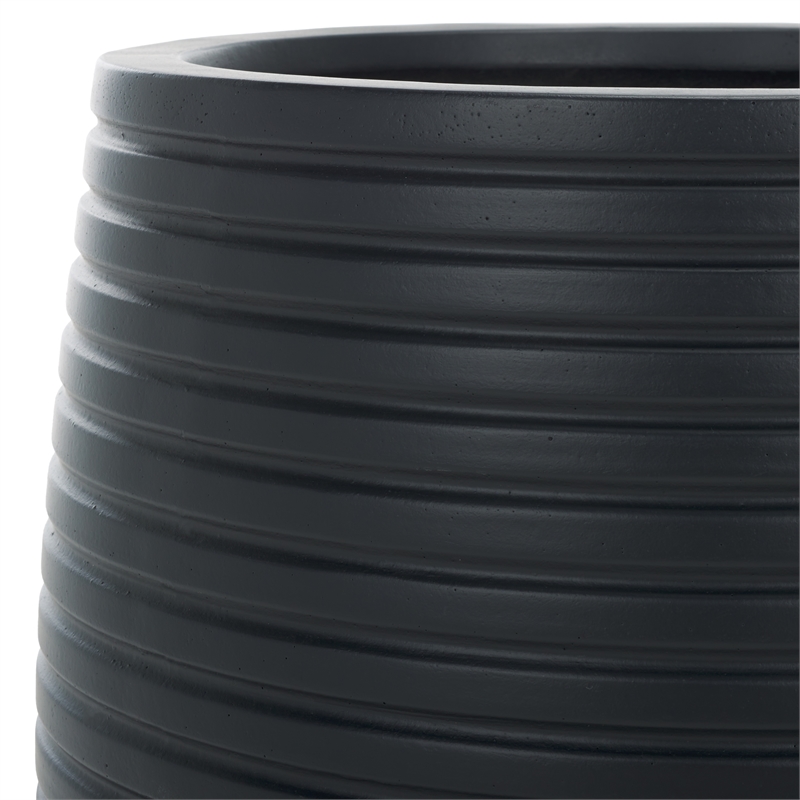 Safavieh Jasper Ficonstone Pot Set of 2 in Black