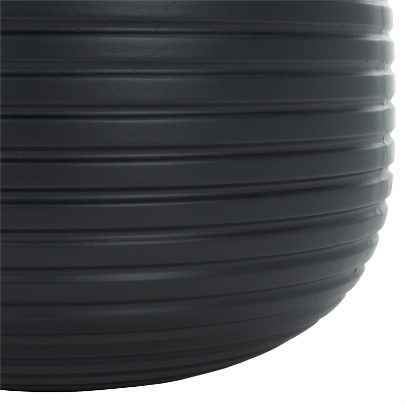 Safavieh Jasper Ficonstone Pot Set of 2 in Black